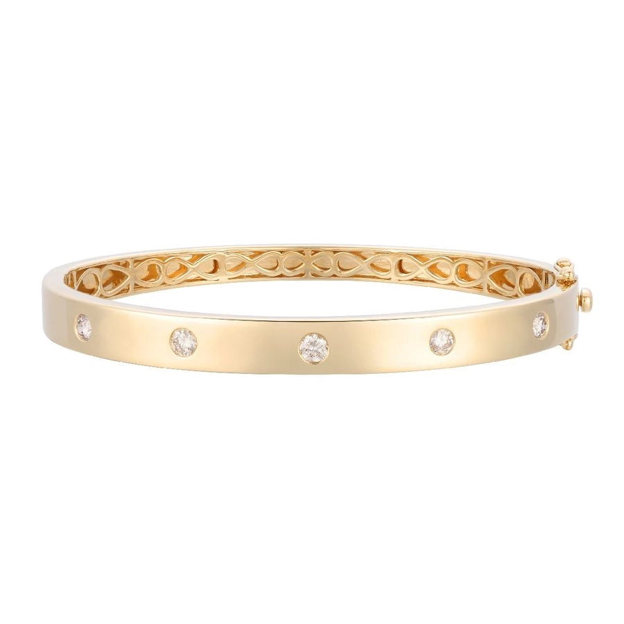 Le Vian® Bangle featuring 1/2 cts. Nude Diamonds™ set in 14K Honey Gold™