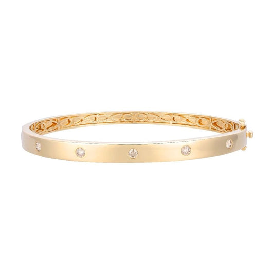 Le Vian® Bangle featuring 1/2 cts. Nude Diamonds™ set in 14K Honey Gold™