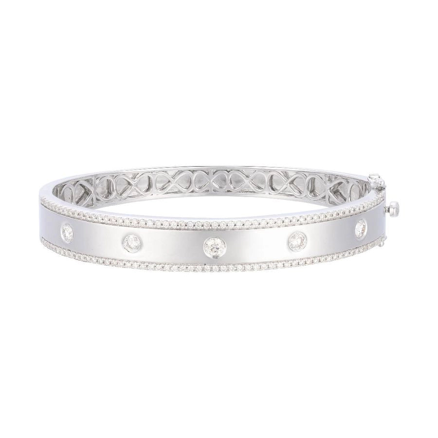Le Vian® Bangle featuring 1 1/6 cts. Vanilla Diamonds® set in 14K Vanilla Gold®