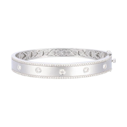 Le Vian® Bangle featuring 1 1/6 cts. Vanilla Diamonds® set in 14K Vanilla Gold®