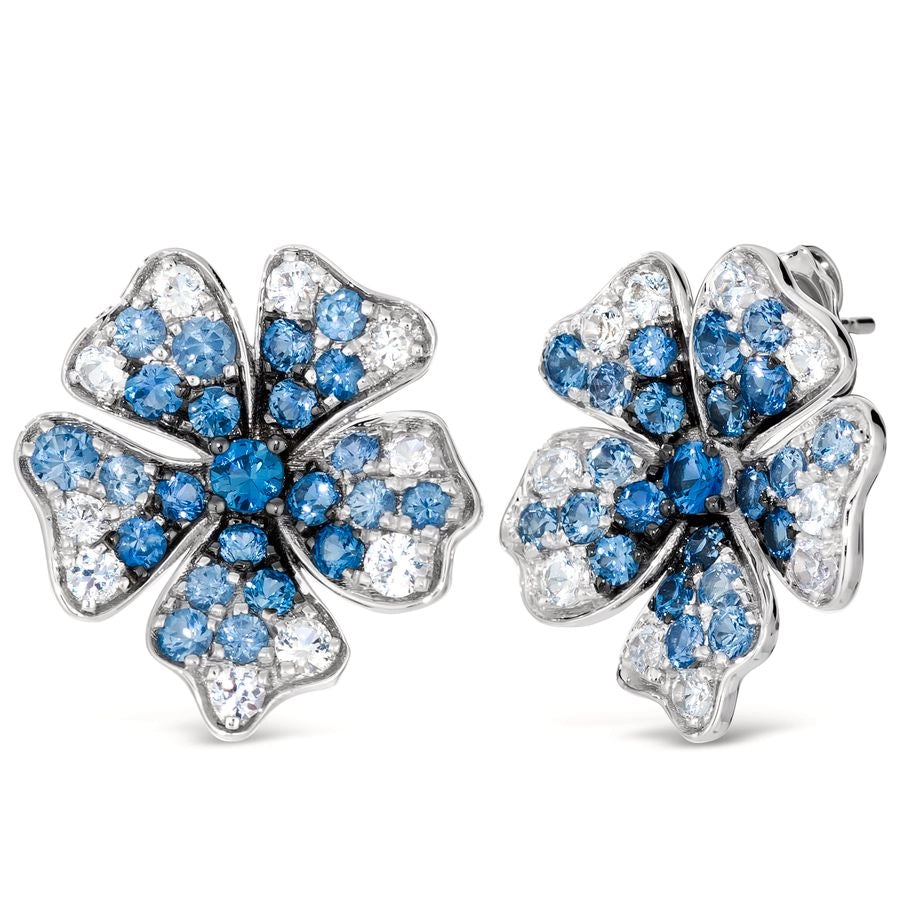 Le Vian Ombre Earrings featuring 2 cts. Denim Ombré®, 7/8 cts. White Sapphire, set in 14K Vanilla Gold®