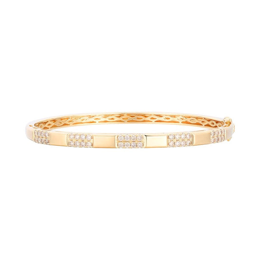 Le Vian® Bangle featuring 7/8 cts. Nude Diamonds™ set in 14K Honey Gold™