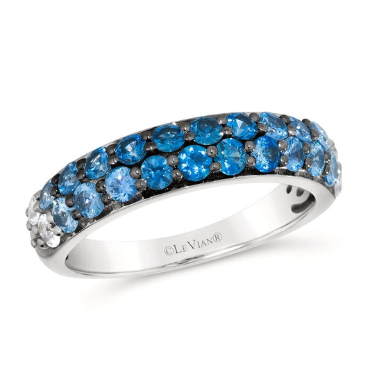 Le Vian Ombre Ring featuring 1 3/8 cts. Denim Ombré®, set in 14K Vanilla Gold®