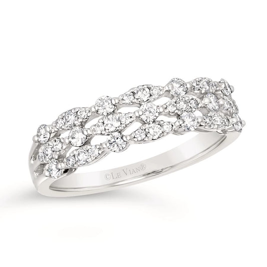 Le Vian Couture® Ring featuring 1/2 cts. Vanilla Diamonds® set in P95