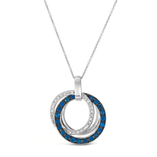 Le Vian® Pendant featuring 5/8 cts. Blueberry Sapphire™, 1/6 cts. Vanilla Diamonds® set in 14K Vanilla Gold®